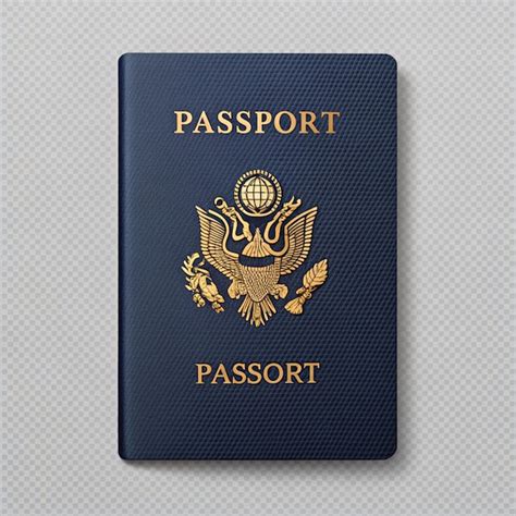 Passport Isolated On Transparent Background Premium Ai Generated Image