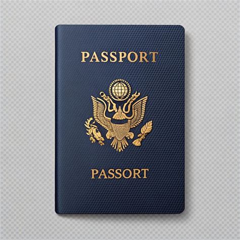 Passport Isolated On Transparent Background Premium AI Generated Image