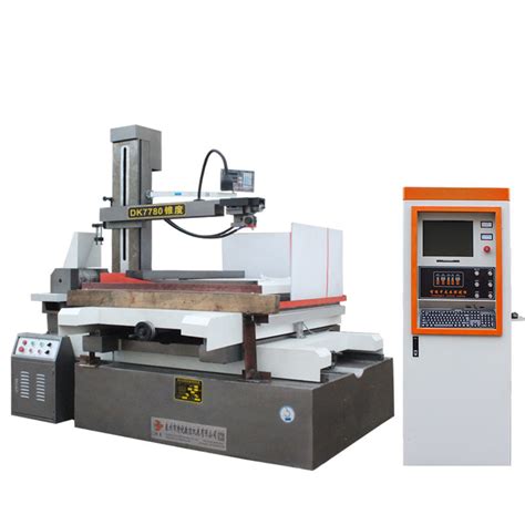 Edm Machine Cut Dk7780 Cnc Wire Cut With Full Enclosure China Edm And Wire Cutting Machine Dk7780