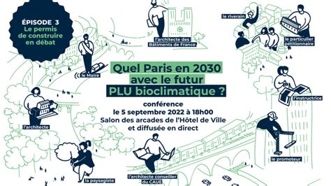 Vers Un PLU Bioclimatique Pour Paris Le Point Sur L Accompagnement Du