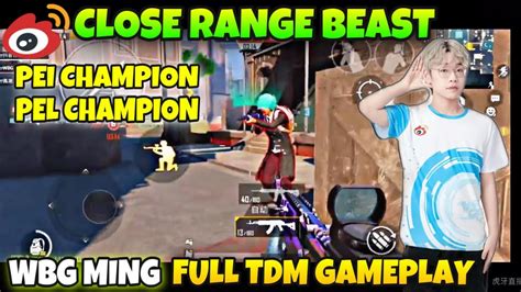 Wbg Ming Insane Skills In Tdm Wbg Mingskr Tdm Gameplay Wbg Ming