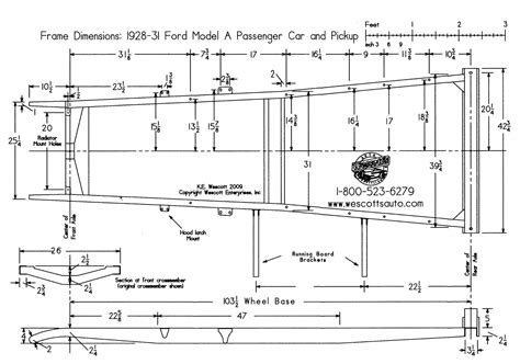 1930 Ford Frame Dimensions Infoupdate Org