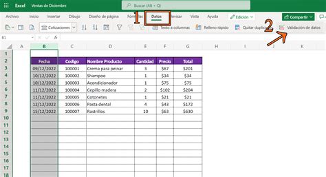 Validaci N De Datos En Excel Qu Es Y C Mo Se Realiza Paso A Paso