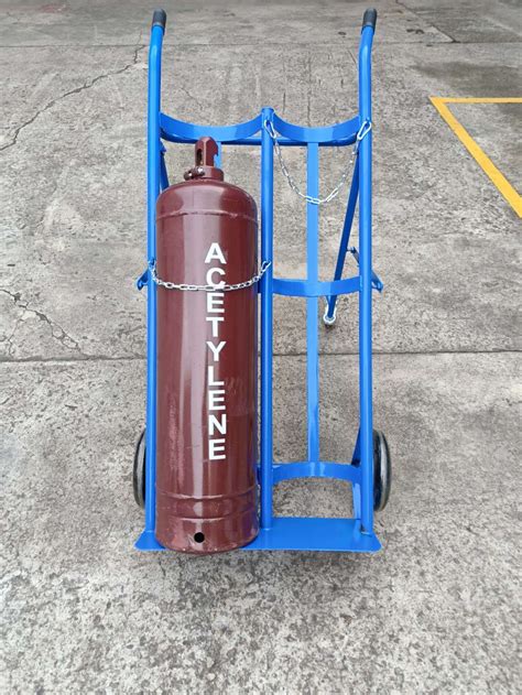 High Quality Oxygen Nitrogen Argon Acetylene Gas Cylinder Trolley