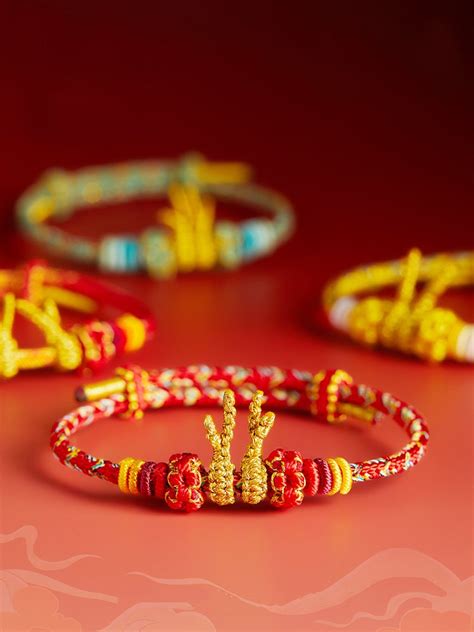 Handmade Red Bracelet Woven Dragon Rope 2024 - Hanfumodern