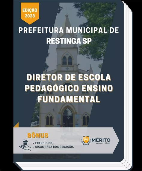 Apostila Diretor De Escola Pedag Gico Ensino Fundamental Prefeitura De