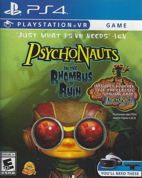 Psychonauts In The Rhombus Of Ruin Cover Or Packaging Material Mobygames