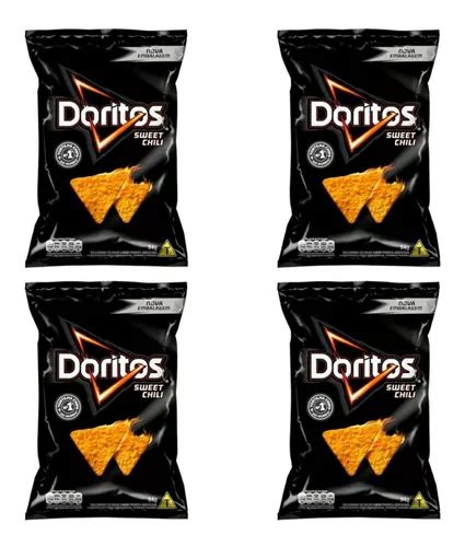 Doritos Sweet Chili Kit Com 4 Unidades De 84g Mercadolivre