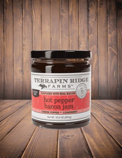 Terrapin Ridge Farms Hot Pepper Bacon Jam Oz Groomer S Seafood