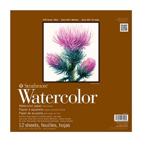 Strathmore Series Lb Watercolor Paper Pads Cold Press Tape