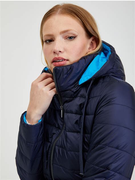 Dunkelblaue Damen Winter Steppjacke ORSAY Orsay At Der Offizielle E