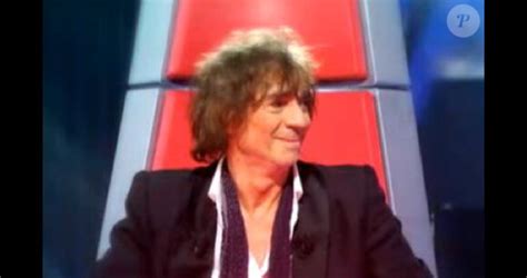 Photo Louis Bertignac juré de The Voice Purepeople