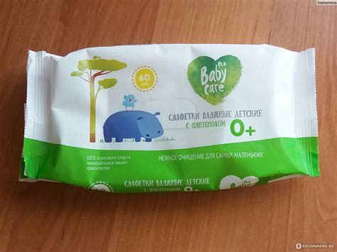 Влажные салфетки СП "Белита" Детские с пантенолом Baby care - «Салфетки ...