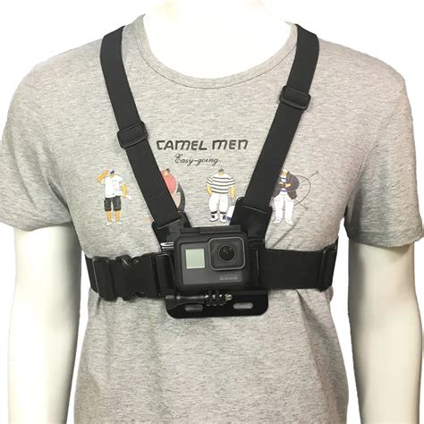 Arn S De Pecho Ajustable Para El Cuerpo Correa De Montaje Para Gopro