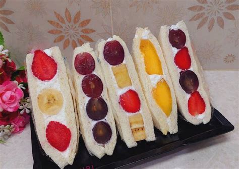 Resep Japanese Fruit Sandwich Fruit Sando Oleh Pawon Puri Cookpad