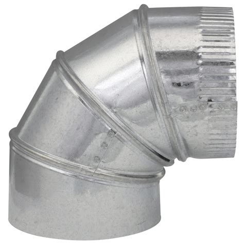 Imperial 6 In X 6 In Galvanized Steel Round Duct Elbow At