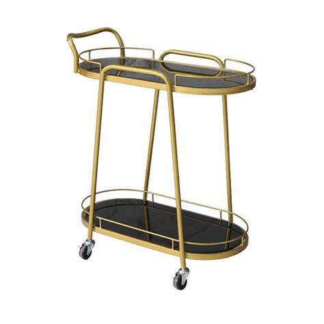 Buy Tier Trolley Serving Cart Trolley Cart On Wheels Drinks Trolley