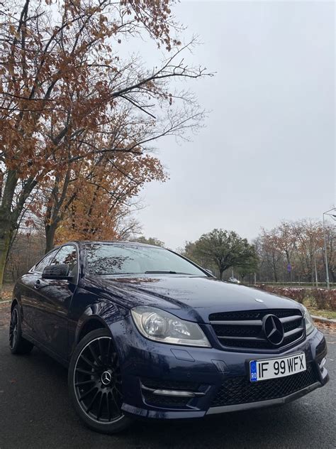 Mercedes C Coupe W Facelift Euro Benzina Interior Alb