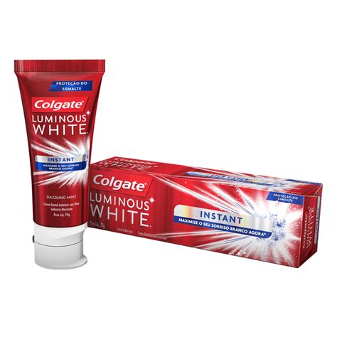 Creme Dental Colgate Luminous White Instant G