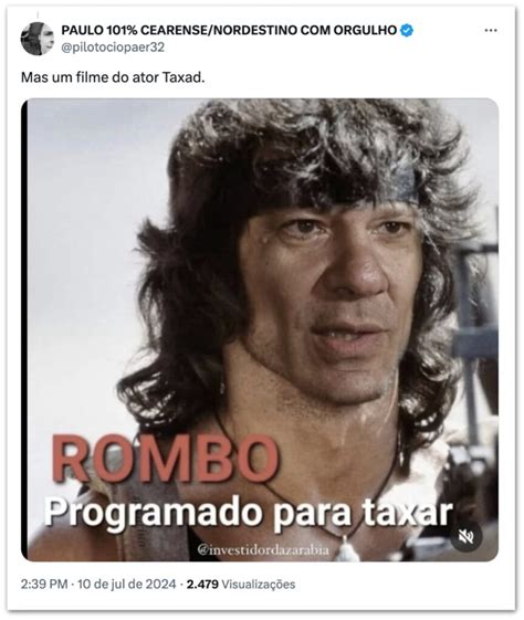 Taxad memes abalam a confianГѓВa do mercado no ministro da Fazenda