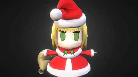 Fateextra Nero Santa Download Free 3d Model By Lucas Leonardo