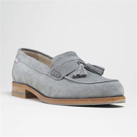 Grey Loafers And Classic Shoes For Men From Pastel Sixteen