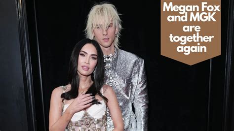 Megan Fox and MGK are together again