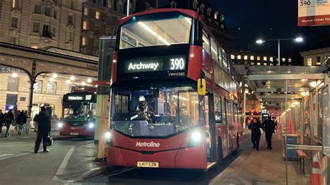 FRV Diversion Metroline Route 390 Archway Victoria Wright Gemini