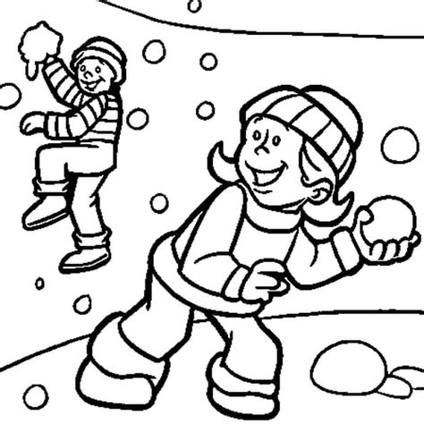 Coloriage Boules De Neige En Ligne Gratuit Imprimer