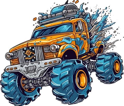 Mud Truck Drawings