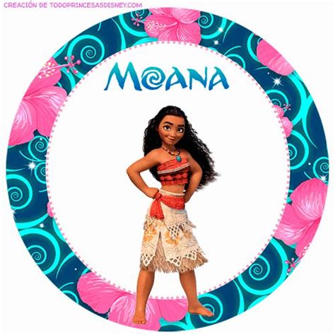 Kit Imprimible De Moana Para Descargar Gratis Princesas Disney Kit