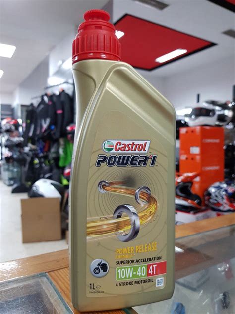 Castrol Power1 4t 10w 40 Lubricante 1lt Motos Marin