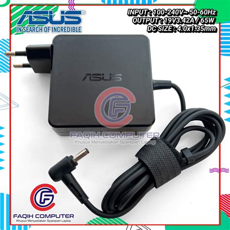 Jual Adaptor Charger Casan Original Laptop Asus Vivobook S14 S410u S410un 19v 3 42a 65w Shopee