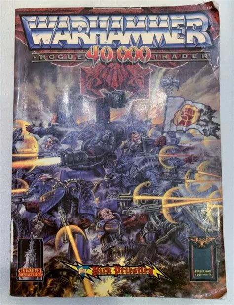 Warhammer K Rogue Trader First Edition Rule Book Softcover Book