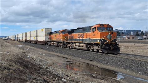 Railfaning On Bnsf Spokane Subdivision Youtube