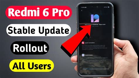 Official Miui 12 Redmi 6 Pro Miui 12 Update Redmi 6 Pro Miui 12