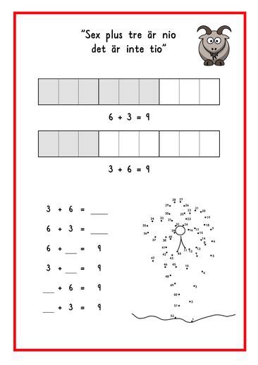 Lilla Plus Montessoriinspirerad matematik Matteövningar