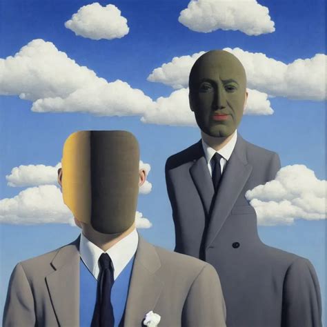 Portrait Of A Faceless Mirror Head Man In A Suit Stable Diffusion