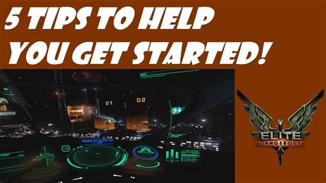 Elite Dangerous 5 Tips For New Players Youtube