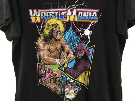 Wwe Vi Wrestle Mania Ultimate Warrior Macho Man Ran Gem