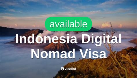 Indonesia Digital Nomad Visa Requirements In 2024 Second Home Visa List