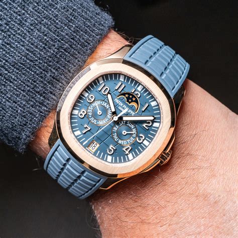 Hands On Debut Patek Philippe Aquanaut Luce Annual Calendar