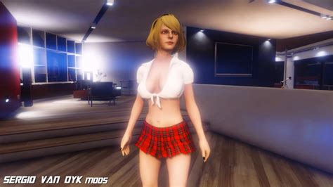 Ashley Graham School - RESIDENT EVIL 4 REMAKE [Add-On Ped] - GTA5-Mods.com