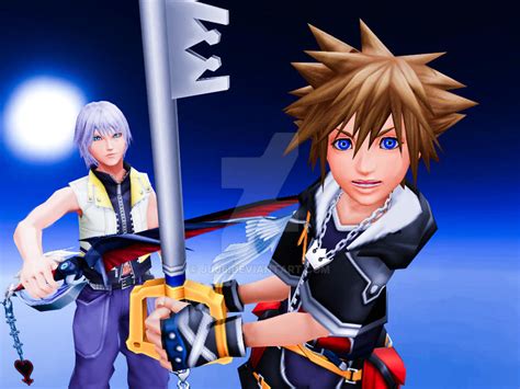 Sora And Riku Wallpaper Attempt By Jjj6 On Deviantart