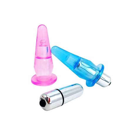 Iniciador Anal Siliconado Con Vibrador Lilo Vivraciones Sexshop