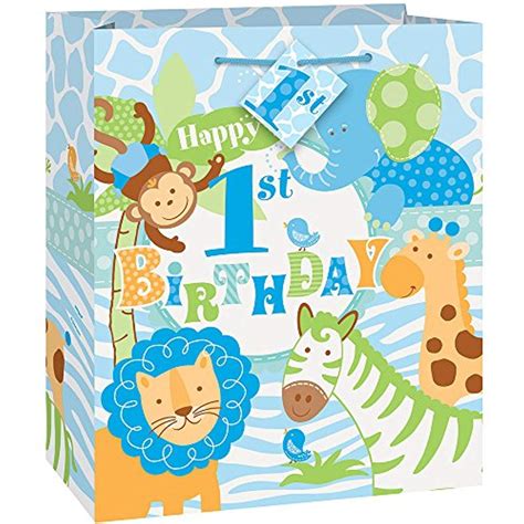 Blue Safari First Birthday T Bag Click On The Image For Additional