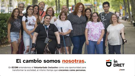 InDRET Programa De Fomento Del Voluntariado Inclusivo Ecom Cat