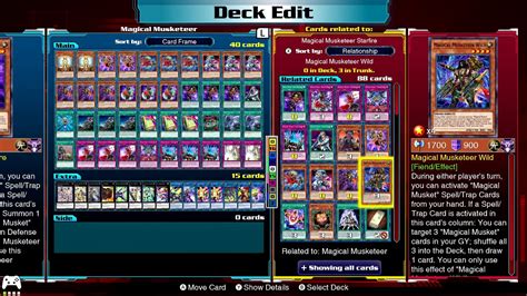 Yu Gi Oh Legacy Of The Duelist Link Evolution Magical Musketeer Deck