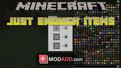 Just enough items 1-7-10 mod - puzzlelasopa