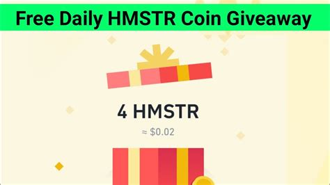 Claim Hmstr Crypto Box Giveaway Binance Red Packet Code Today